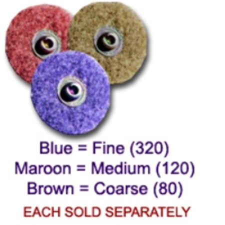 Norton Co Bear Surface Disc 3 Inch Coarse, 25PK NOR09194